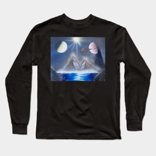 Mountain scene Long Sleeve T-Shirt